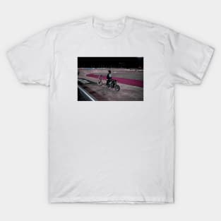 Racetrack Bike / Swiss Artwork Photography T-Shirt